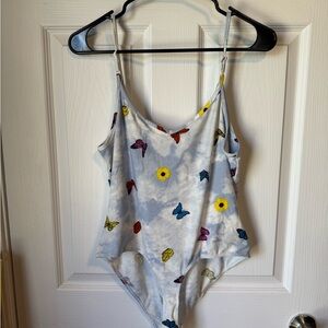 Derek Heart Butterfly Bodysuit